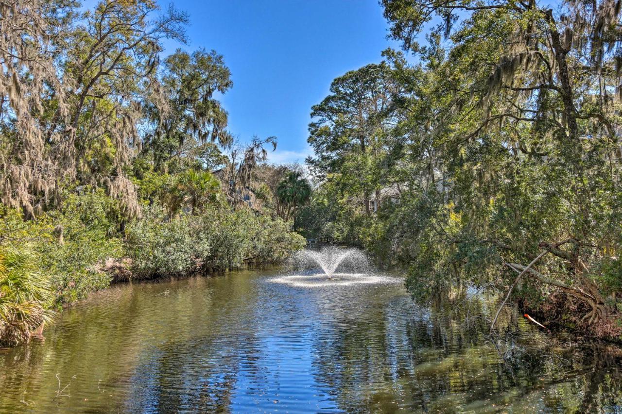 Coastal Oasis With Pool - Walk To Coligny Beach Park هيلتون رئيس جزيرة المظهر الخارجي الصورة