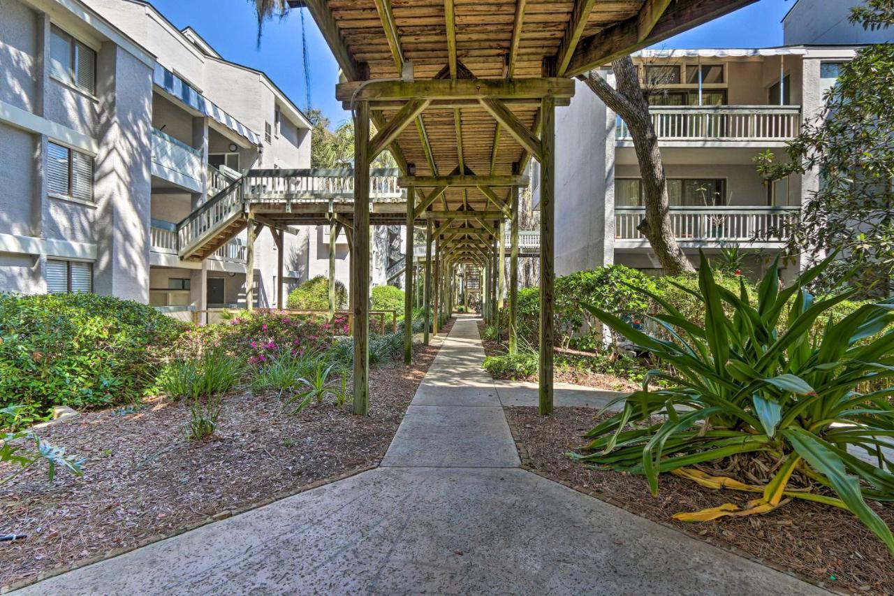 Coastal Oasis With Pool - Walk To Coligny Beach Park هيلتون رئيس جزيرة المظهر الخارجي الصورة